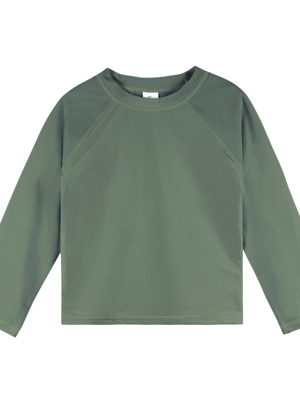 Gerber NWT Long Sleeve Neutral UPF 50+ Green Rashguard Top Size 3T (32-35lbs)